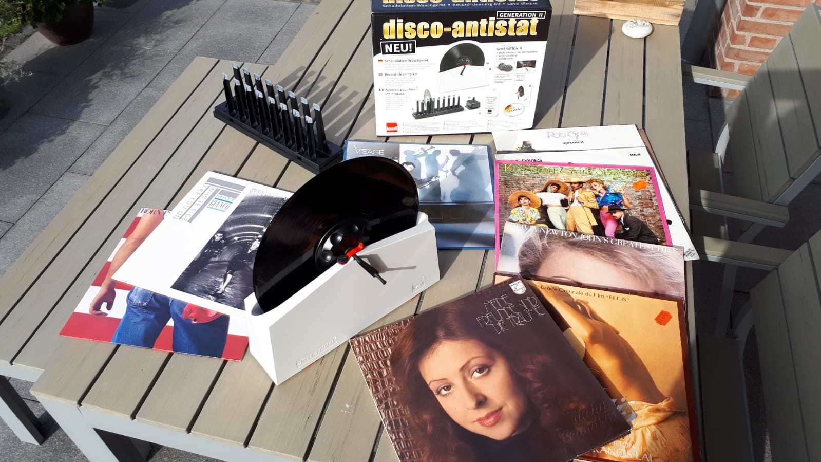 Knosti Disco Antistat Gen.II Schallplatten Waschgerät