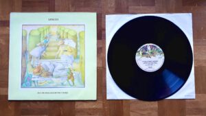 Cover und Schallplatte des Albums Selling England by the Pound von Genesis