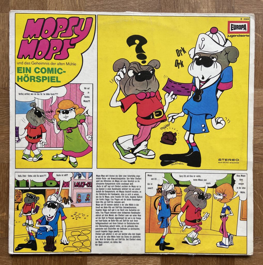 Cover von "Mopsy Mops und das Geheimnis der alten Mühle"